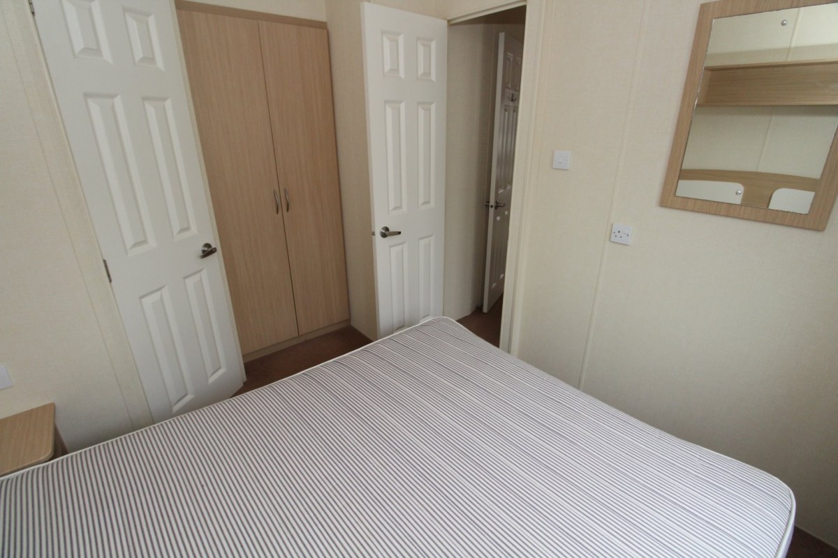 double bedroom to en-suite in the 2012 Regal Lodge