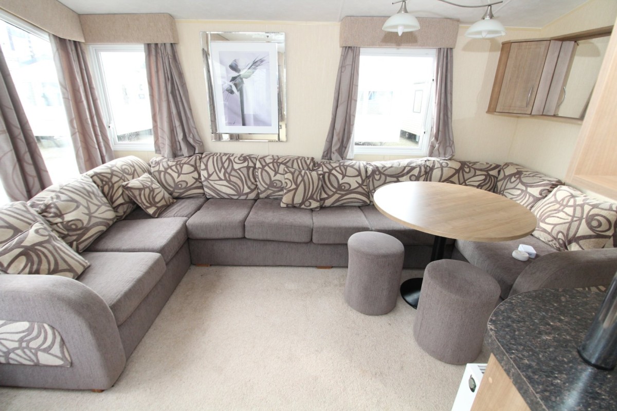 lounge in the 2012 Willerby New Hampton