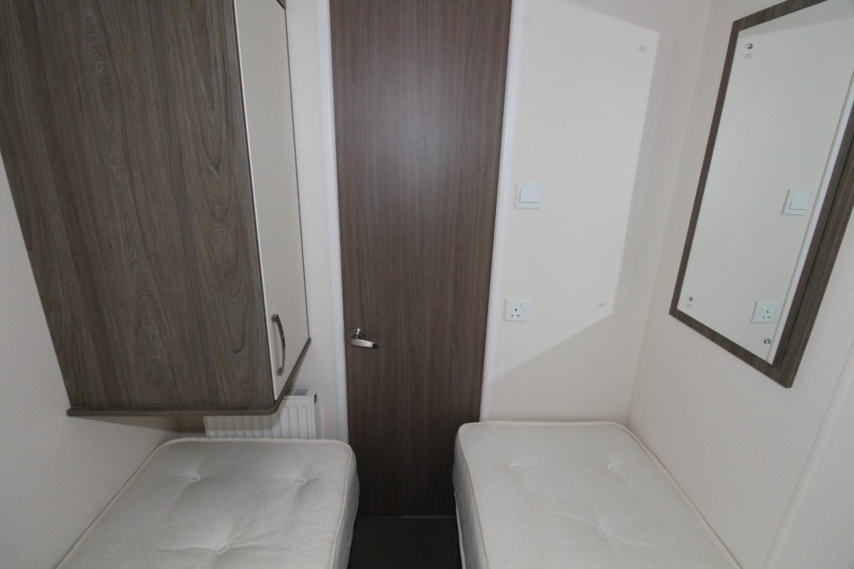 third bedroom with storage in the 2015 Willerby Cameo