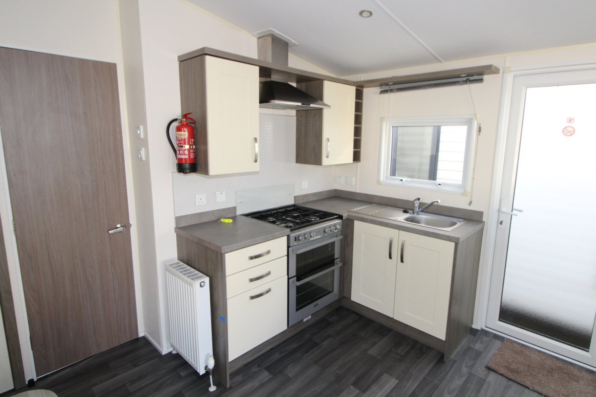 kitchen in the 2015 Willerby Cameo