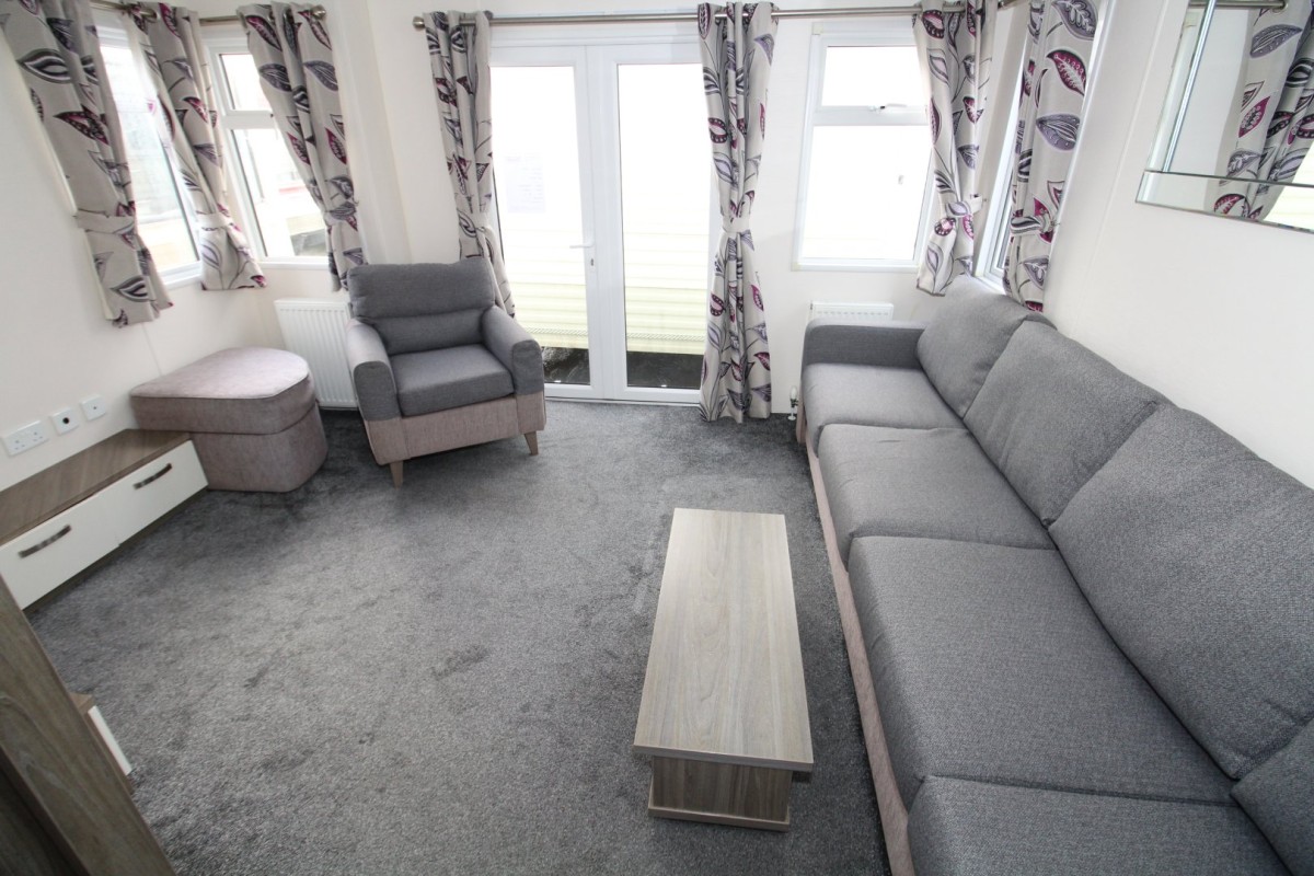 lounge area in the 2015 Willerby Cameo