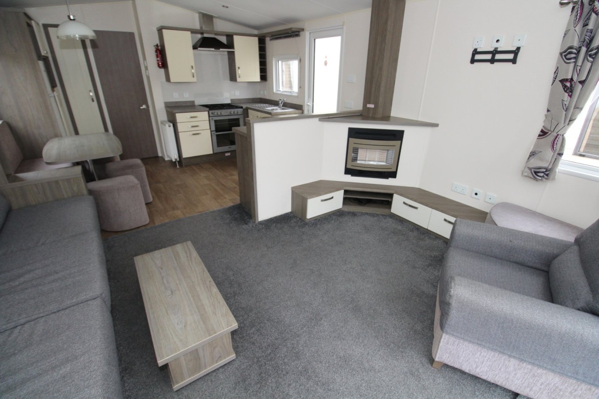 lounge to kitchen in the 2015 Willerby Cameo