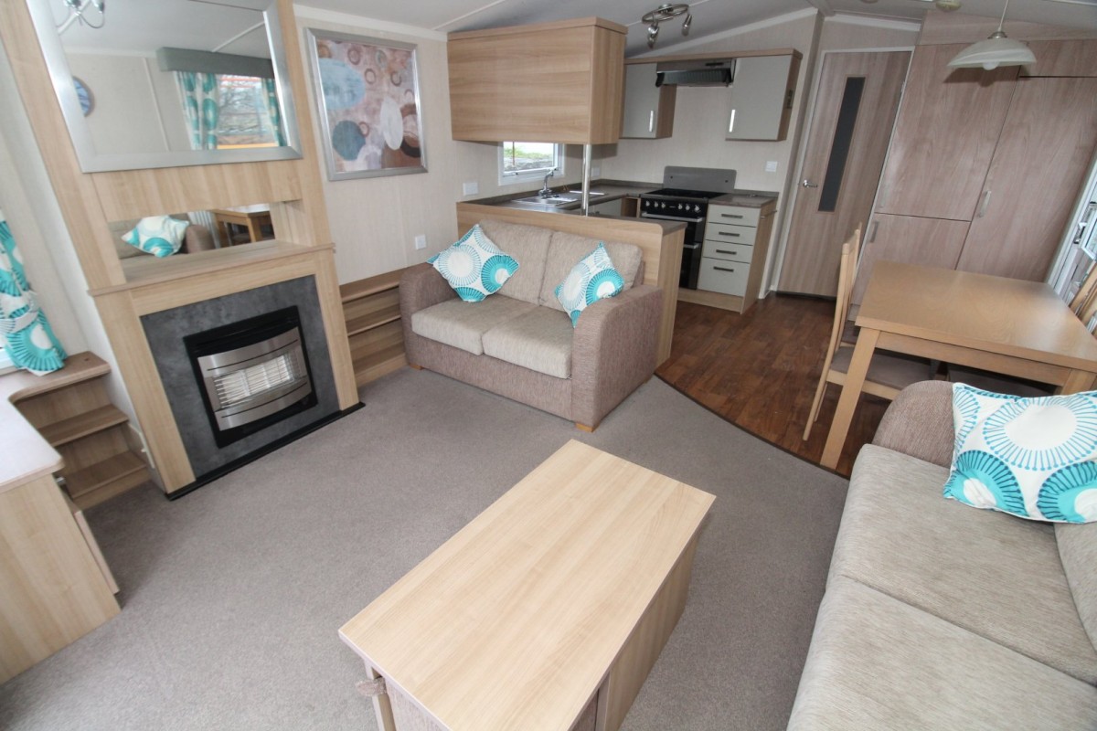 open plan living pace in the 2012 Swift Bordeaux