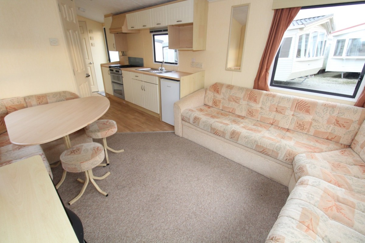 open plan living space in the 2007 Willerby Herald