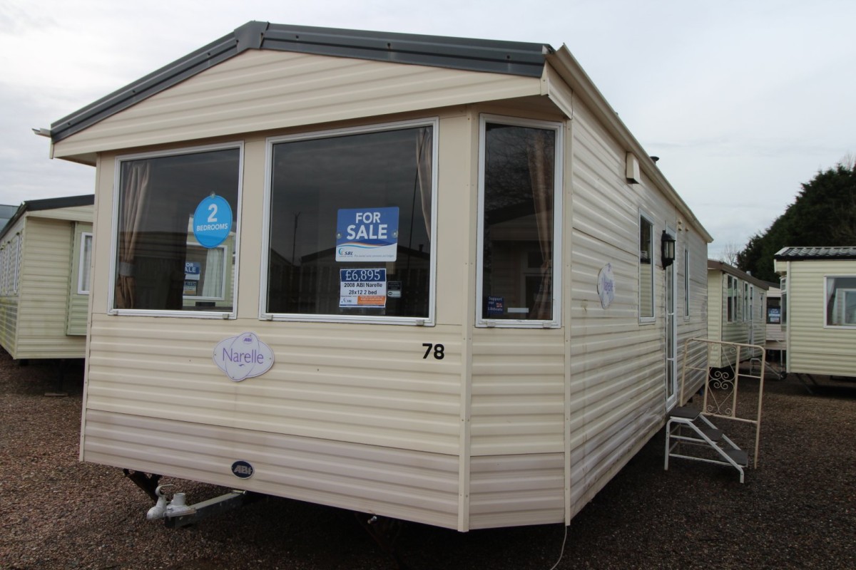 2008 ABI Narelle static caravan used for sale