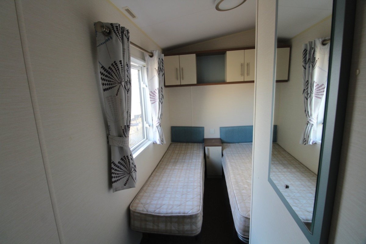 third twin bedroom in the 2015 Willerby Azure