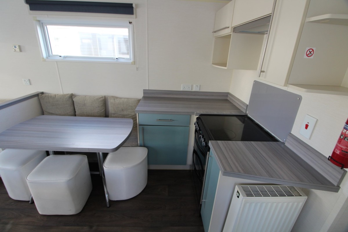 kitchen in the 2015 Willerby Azure