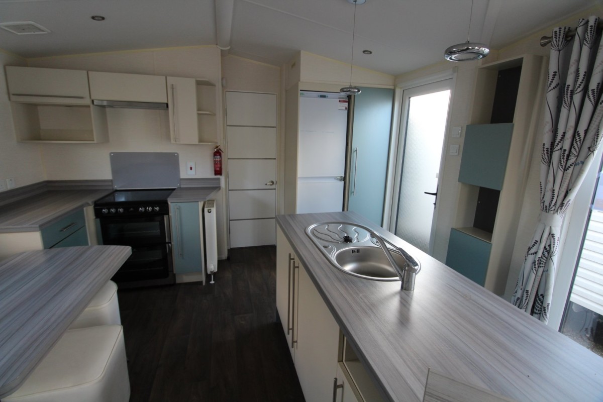 breakfast island in the 2015 Willerby Azure