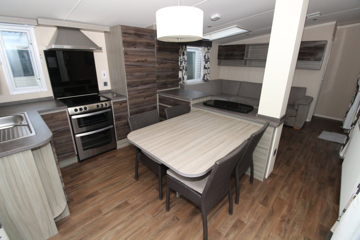 lounge to kitchen in the 2013 Swift Auvergne Cl