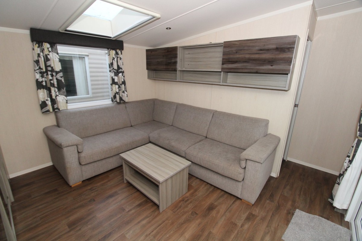 lounge area in the 2013 Swift Auvergne Cl