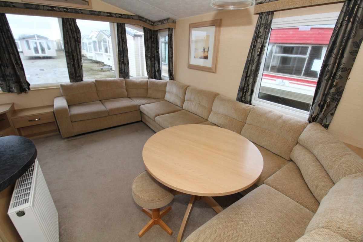 lounge area in the 2010 Willerby Granada