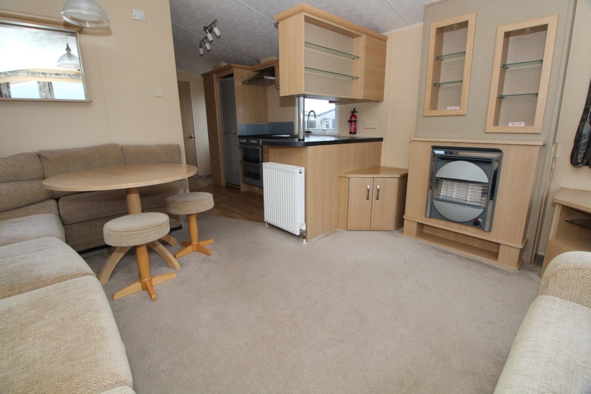 lounge to dining area and kitchen in the 2010 Willerby Granada