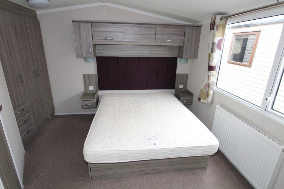 2015 Swift Moselle luxury double bedroom