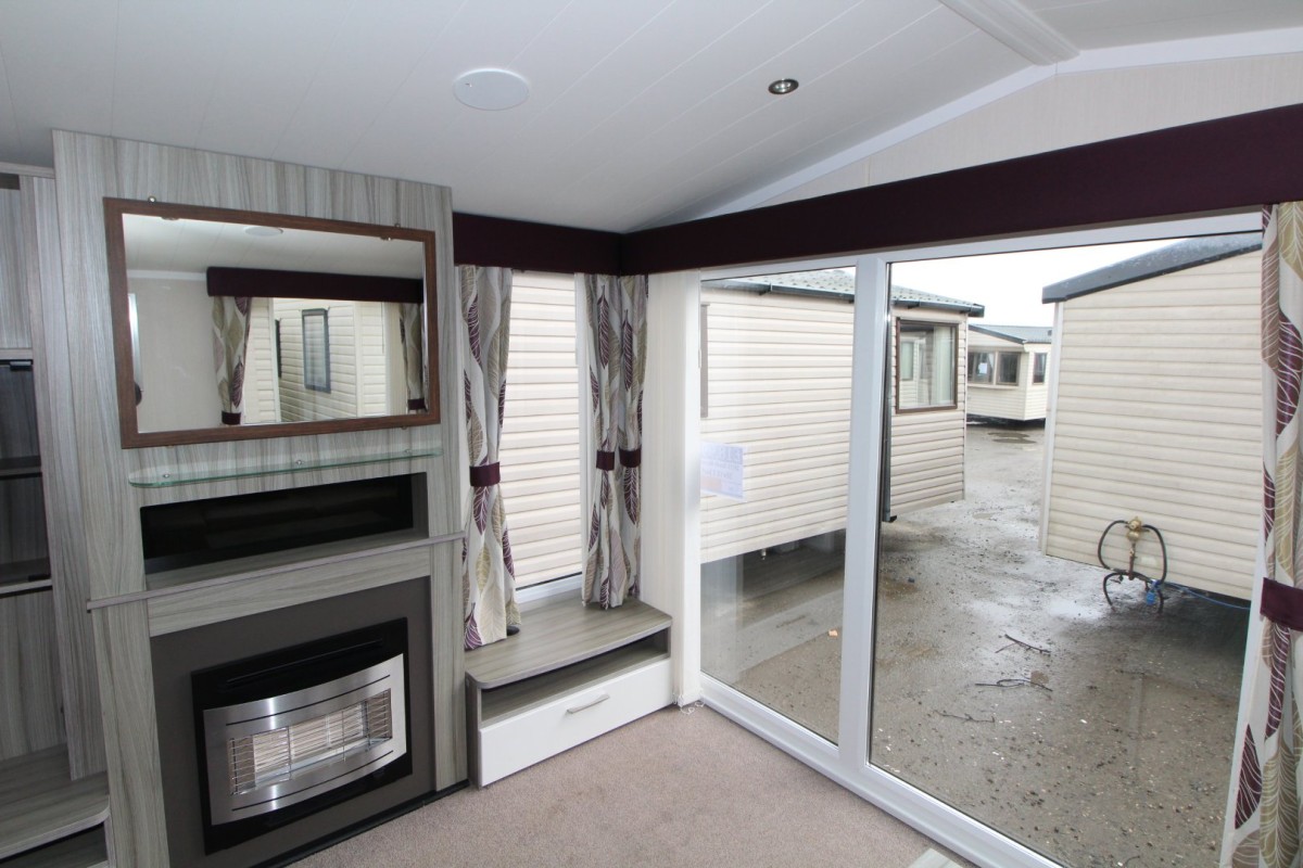 large front patio doors in the 2015 Swift Moselle