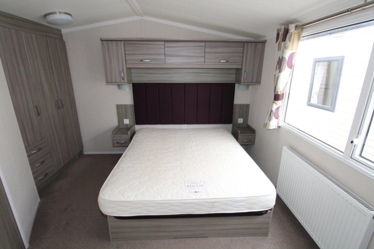 2015 Swift Moselle luxury double bedroom