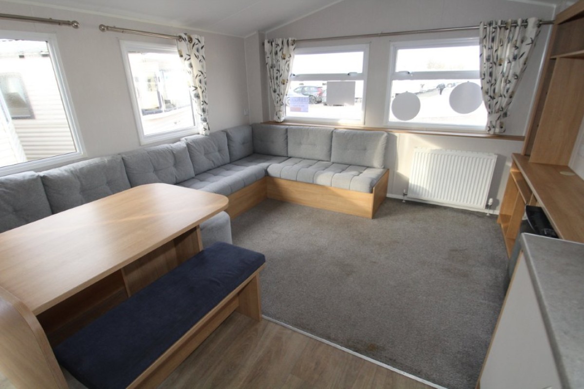 lounge area in the 2021 Willerby Kelston