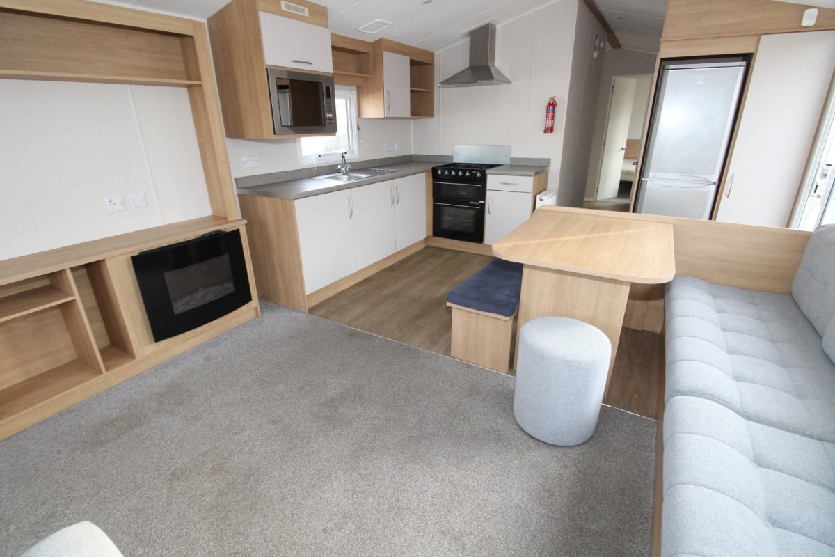 lounge to kitchen in the 2021 Willerby Kelston