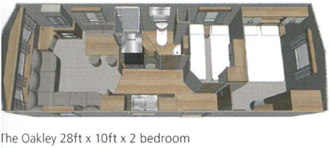 2014 ABI Oakley caravan floor plan