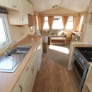 2010 Willerby Herald Gold kitchen to lounge area