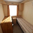 2010 Willerby Herald Gold bedroom with single bed