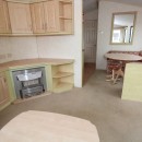 lounge to dining area in the 2004 Willerby Westmorland