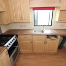 kitchen in the 2004 Willerby Westmorland