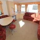 2007 Willerby Richmond dining and lounge area