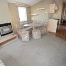 dining area in the 2011 Willerby Westcoast