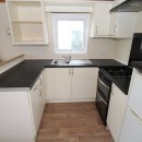 modern kitchen with oven in the 2012 Regal Lodge