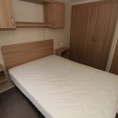 double bedroom with wardrobes in the 2014 Swift Loire