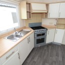 kitchen in the 2006 Willerby Richmond