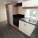 kitchen with oven in the 2012 Willerby New Hampton