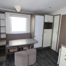 kitchen to dining area in the 2015 Willerby Cameo