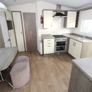 modern kitchen in the 2015 Willerby Cameo