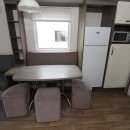 dining area in the 2015 Willerby Cameo