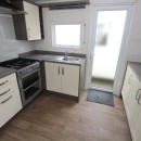 modern kitchen in the 2015 Willerby Cameo