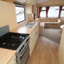 kitchen to lounge in the 2007 Willerby Herald