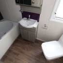 en-suite bathroom in the 2015 Swift Moselle