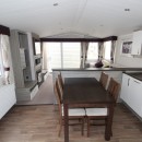 dining area to lounge in the 2015 Swift Moselle