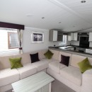 open plan living space in the 2015 Swift Moselle