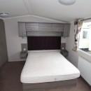 luxury double bedroom in the 2015 Swift Moselle