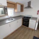 modern kitchen in the 2021 Willerby Kelston