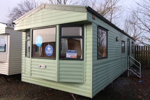 2009 Willerby Herald exterior view of the static caravan